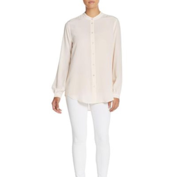Equipment Tops - NWT EQUIPMENT HENRI SILK SHIRT PINK